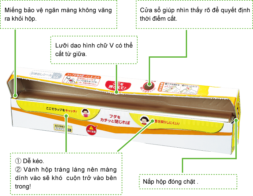 Nhiều tiện dụng